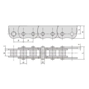 سلسلة مقاومة للانحناء للنوافذ المنزلقة