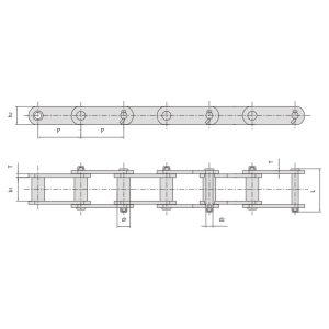 سلسلة فولاذية هندسية