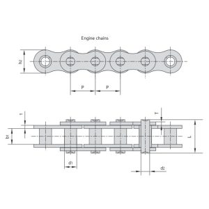 سلسلة محرك دراجة نارية