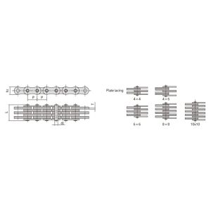 سلسلة أوراق لوحة مكدس السماء