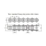 سلاسل بكرات للخدمة الشاقة
