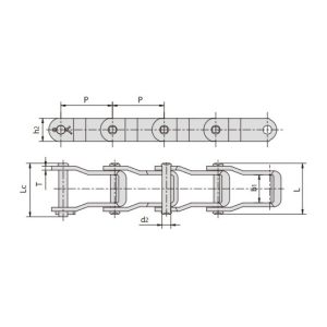 سلسلة دبوسية فولاذية