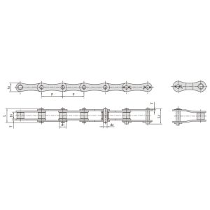 سلسلة زراعية فولاذية من النوع S