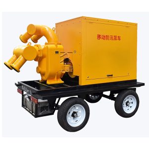 مضخة مياه الطين الديزل المتنقلة