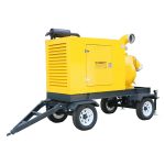 مضخة صرف صحي ديزل متنقلة