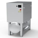 ضاغط هواء لولبي بدون زيت بالليزر