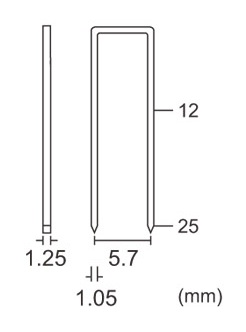 pneumatic upholstery staple gun