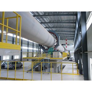 فرن دوار لأكسيد الألومنيوم