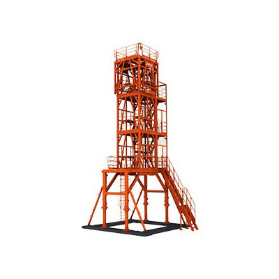 برج الأنابيب الملفوفة