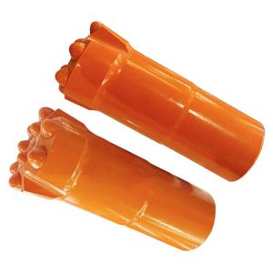 رأس مثقاب T60 ذو مركز منخفض ملولب مع زر سحب